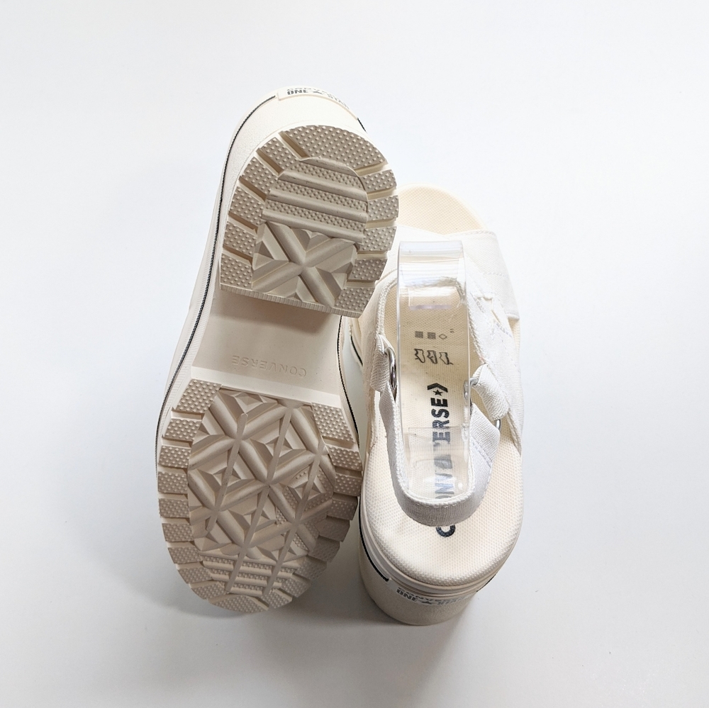 Converse One Star Heel Sandal Slip Egret/Black - Picture 6 of 7